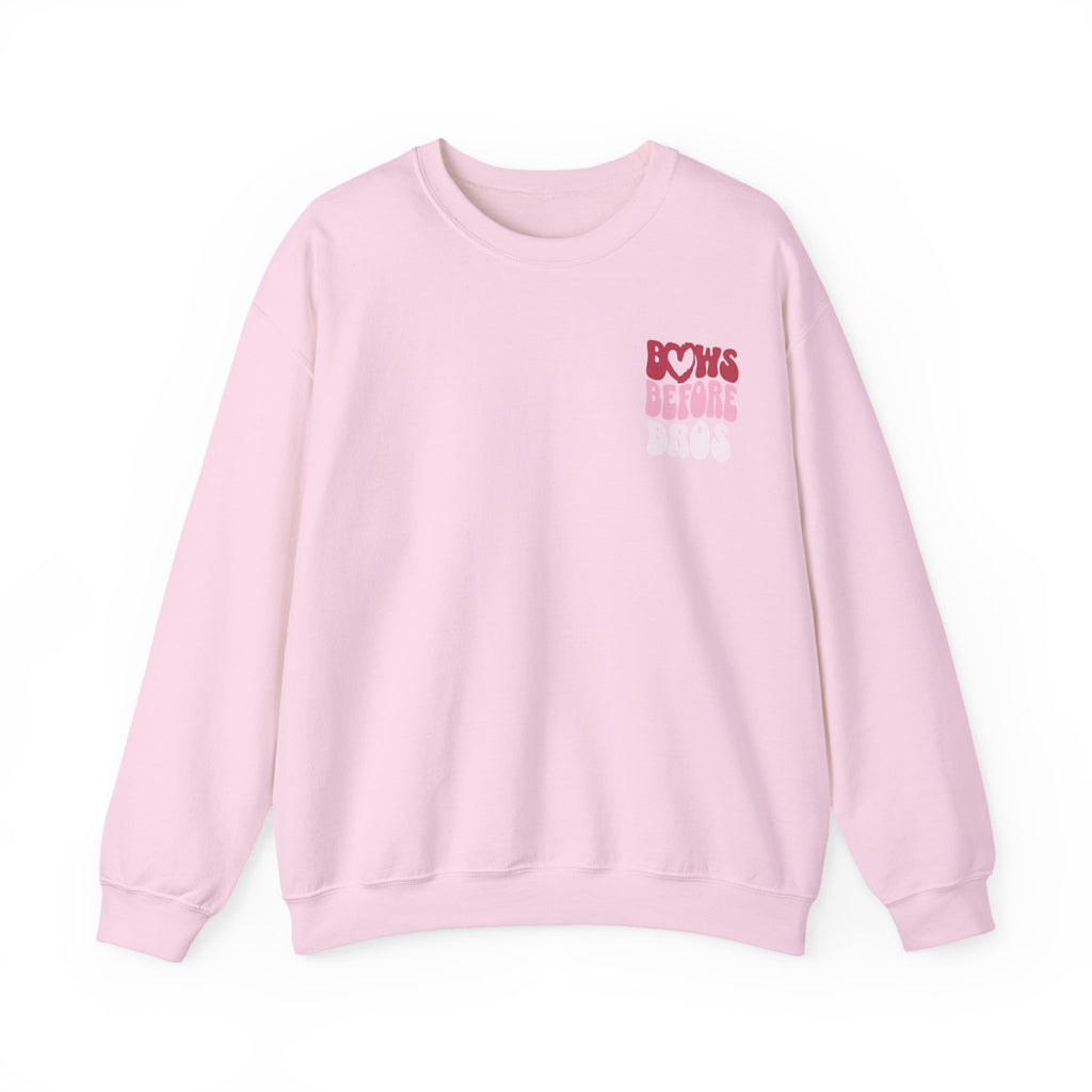 Bows Before Bros Sweatshirt — Cute Coquette Crewneck