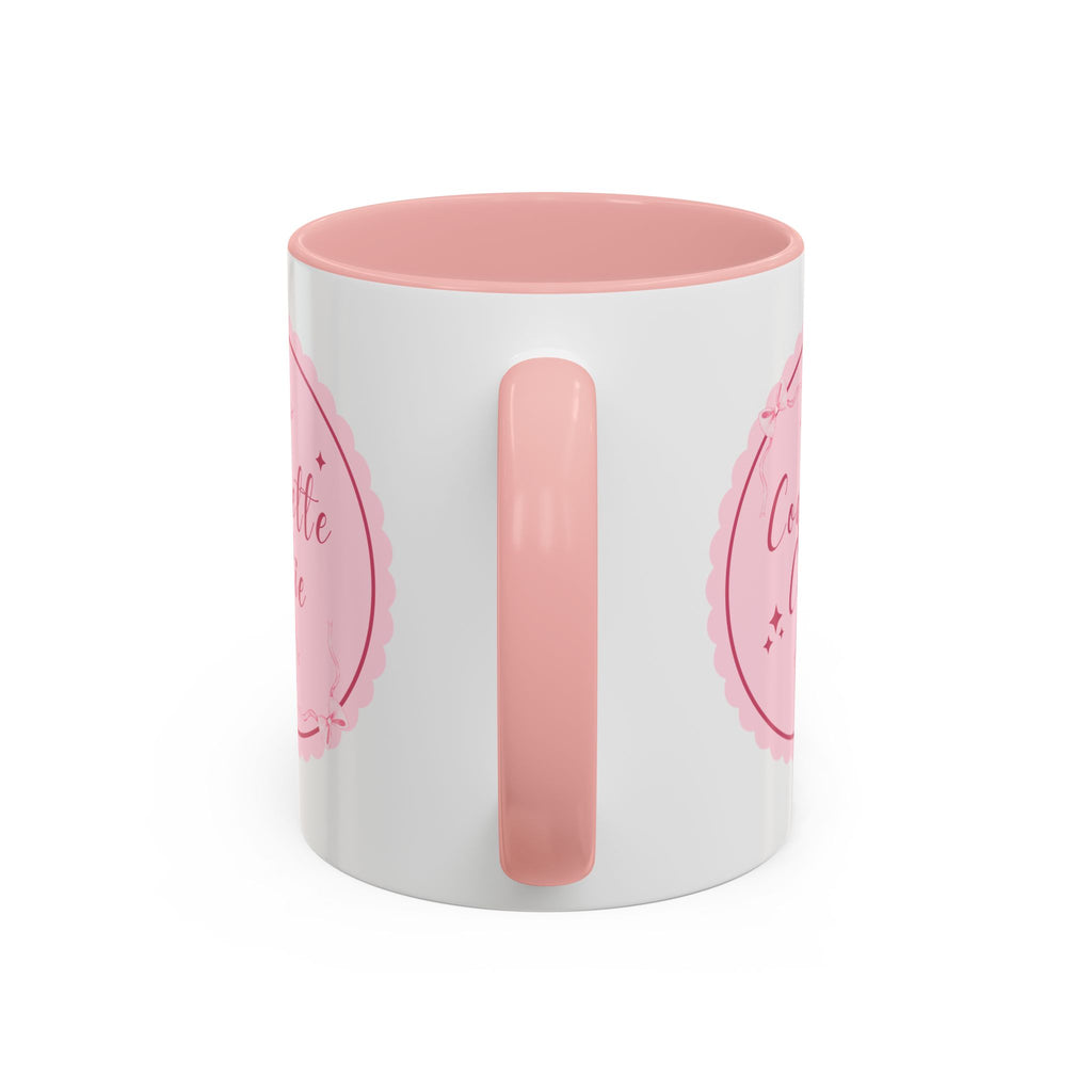 Coquette Cutie Accent Coffee Mug  - Pink
