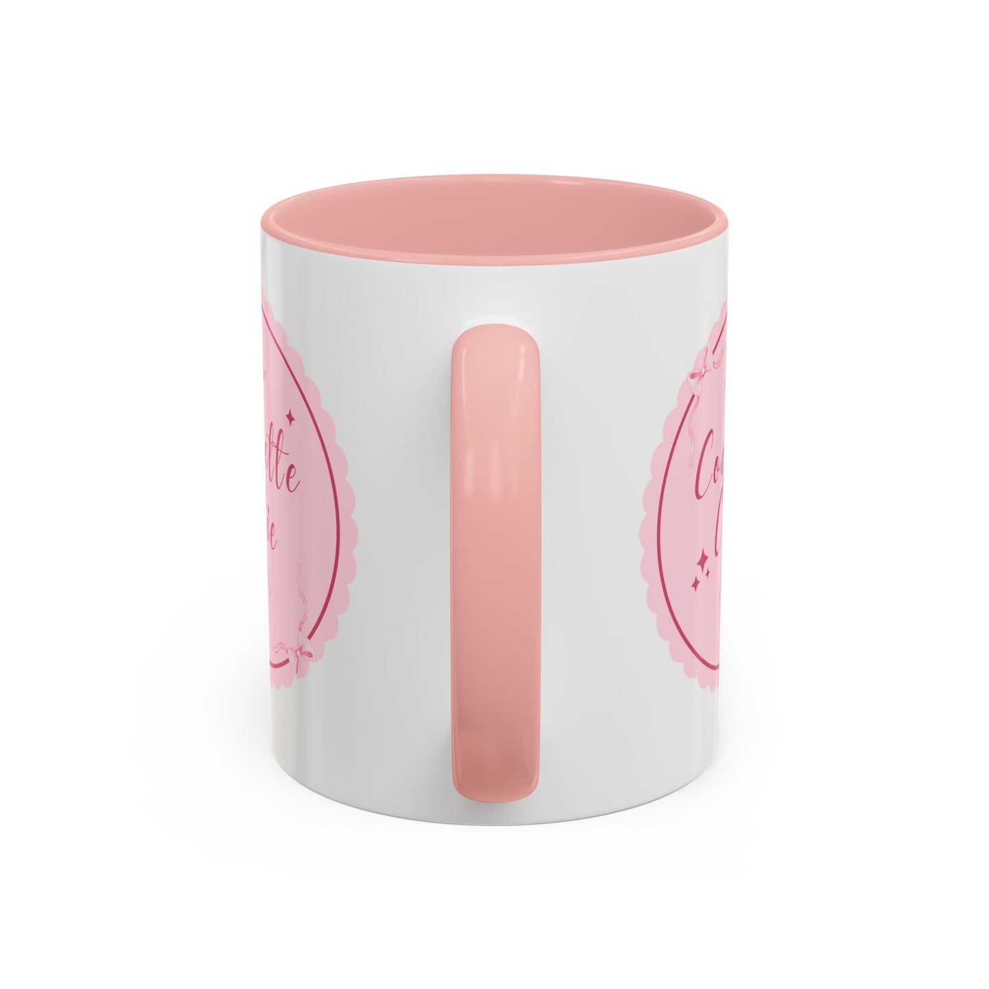 Coquette Cutie Accent Coffee Mug  - Pink