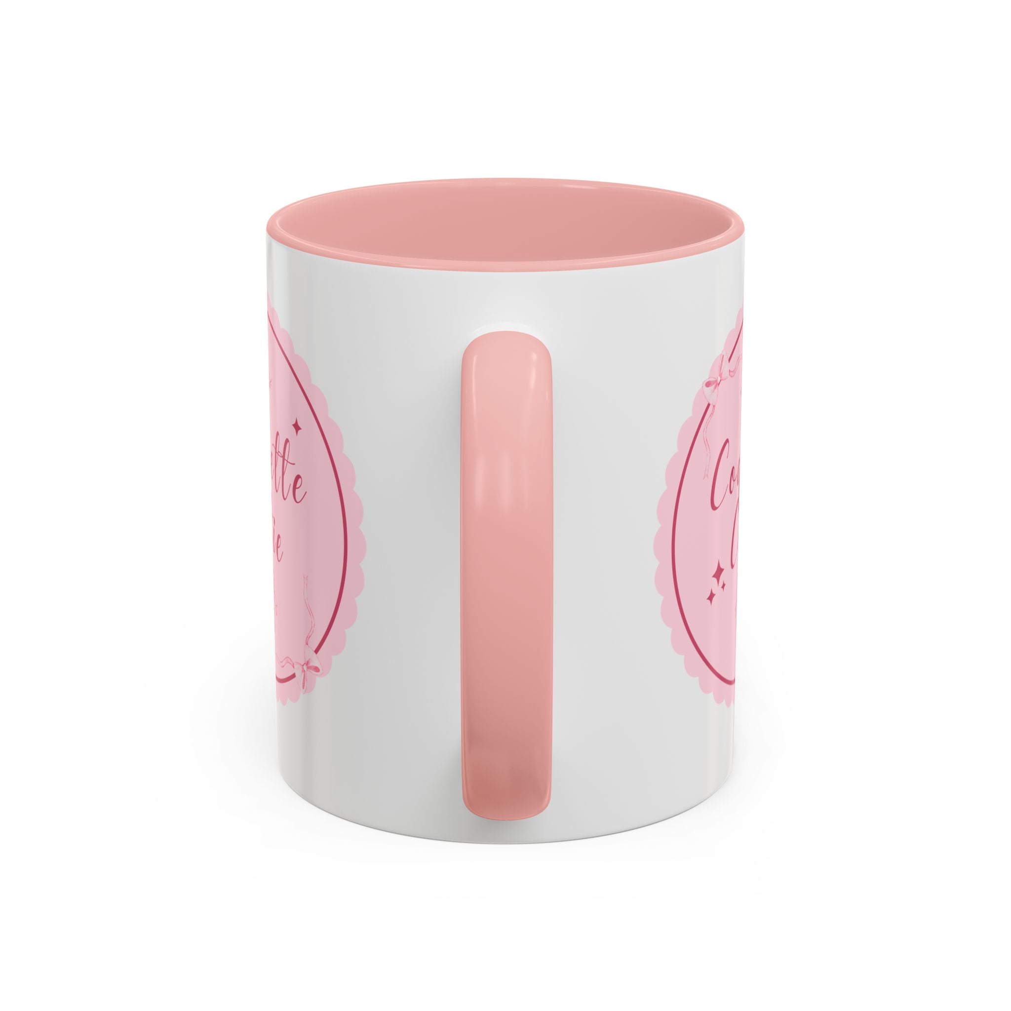 Coquette Cutie Accent Coffee Mug  - Pink