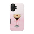 Espresso Martini with bow Phone Case
