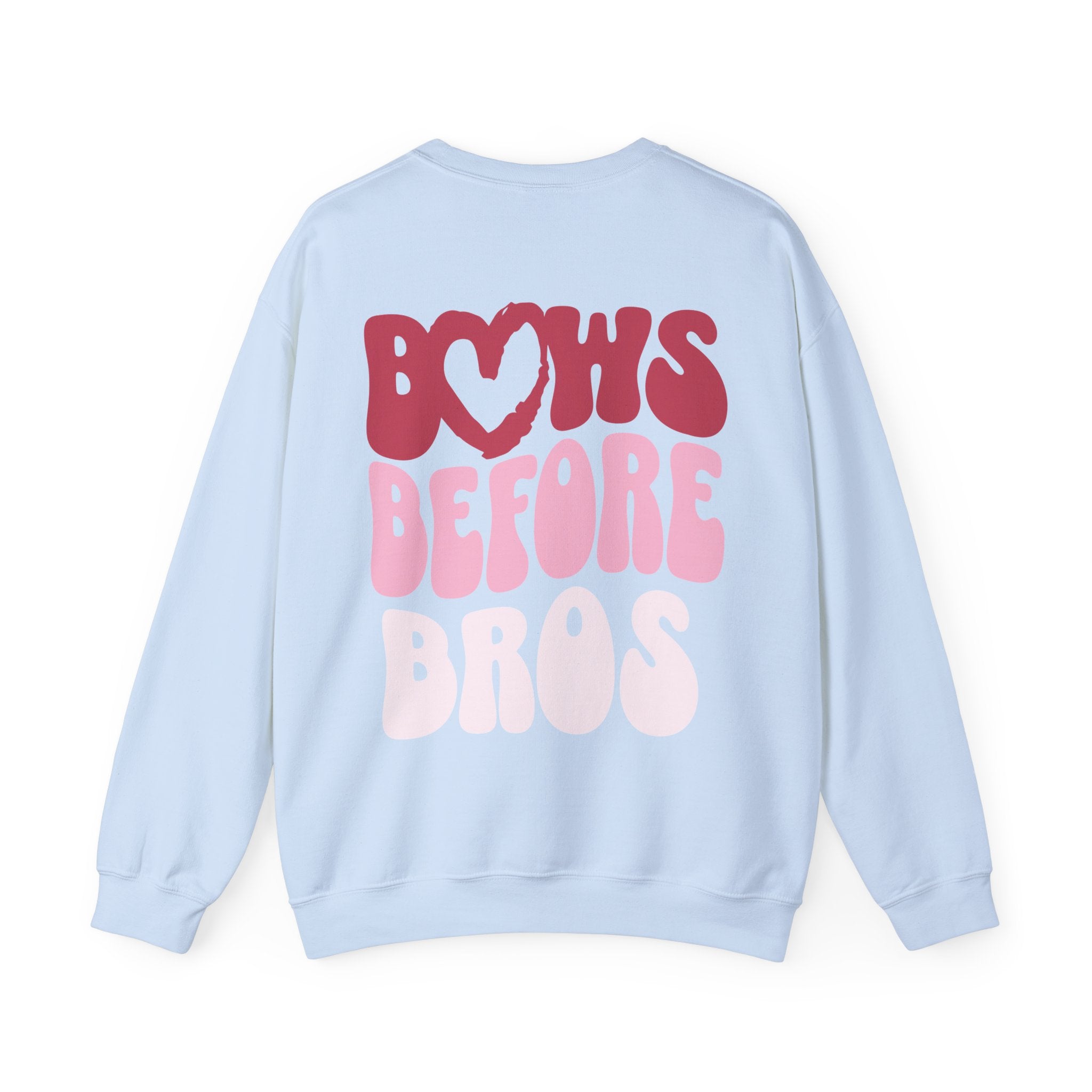 Bows Before Bros Sweatshirt — Cute Coquette Crewneck