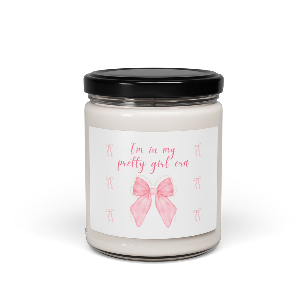 Pretty Girl Bow Scented Soy Candle - 9oz