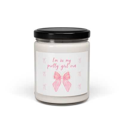 Pretty Girl Bow Scented Soy Candle - 9oz