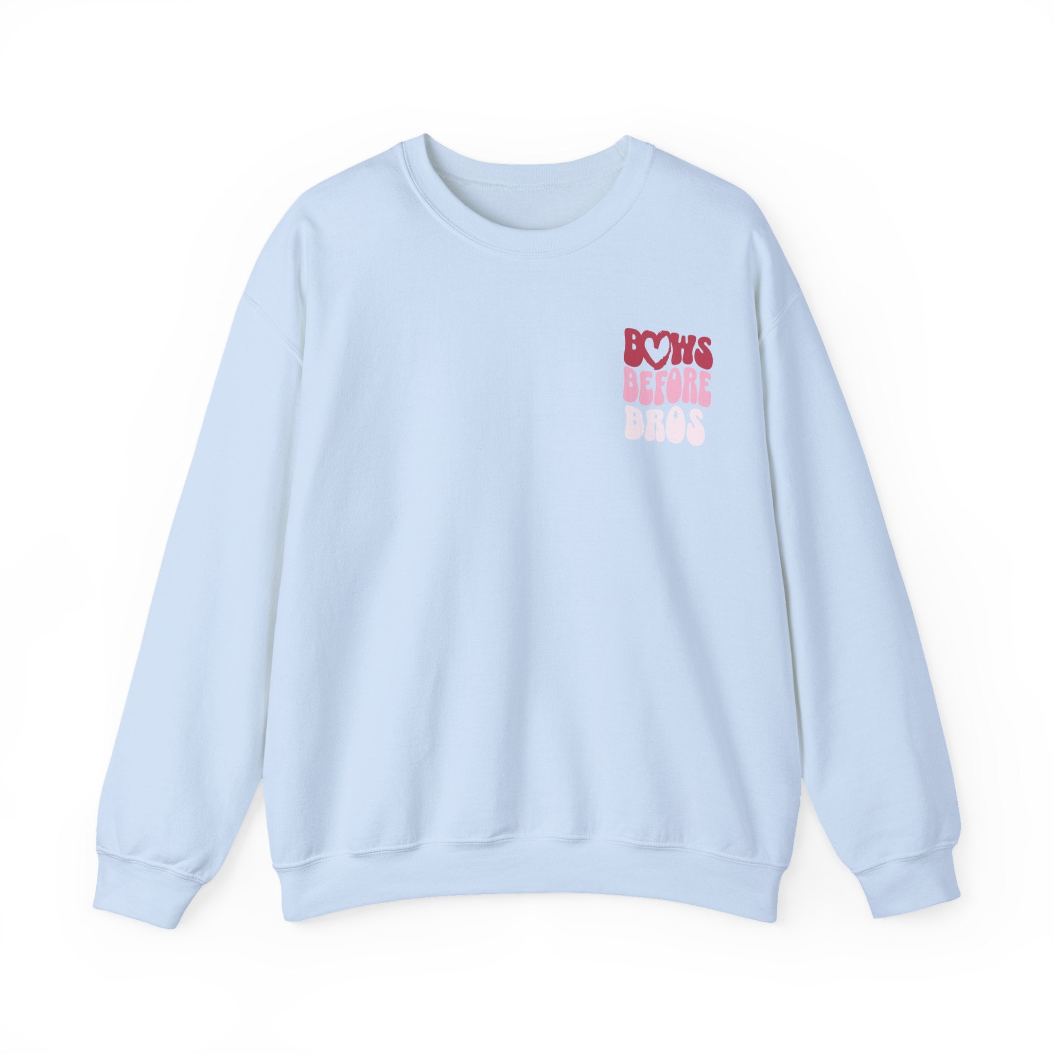 Bows Before Bros Sweatshirt — Cute Coquette Crewneck