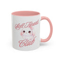 Soft Hearts Club Mug — Cute Pink Bunny Accent Coffee Mug